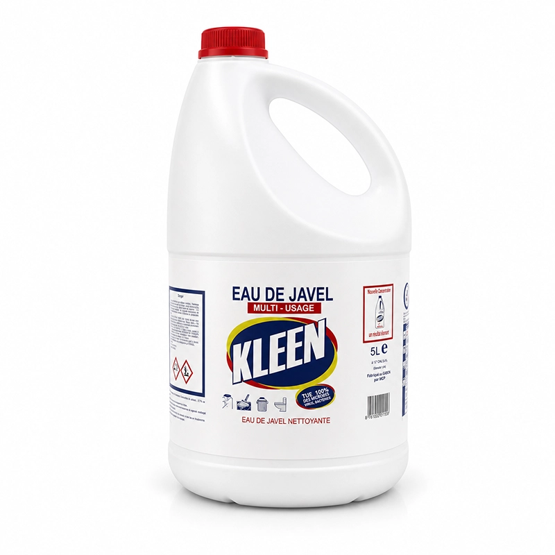 Eau De Javel Kleen 12° 5 Litres Ronde NEW Ct/4