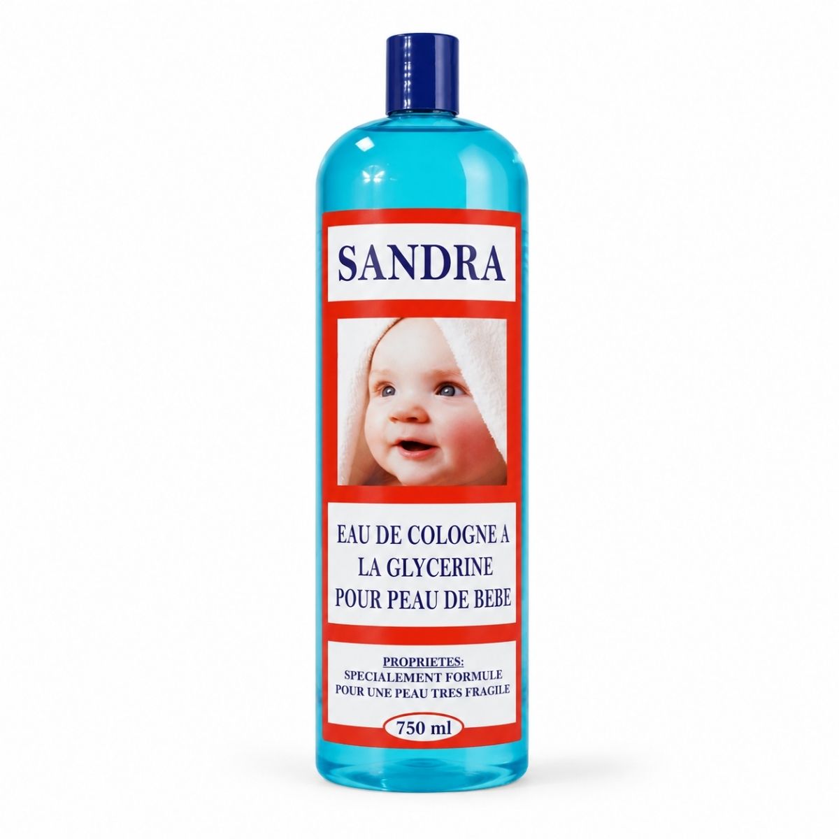 Edc Sandra Bb Bleu 750Ml- Ct/16
