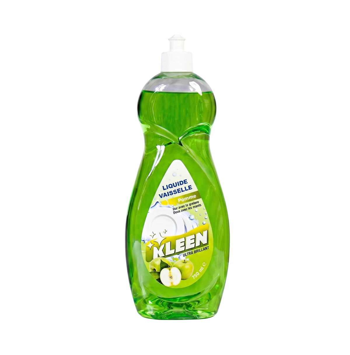 KLEEN Liquide Vaisselle Pomme 500ml Ct/12