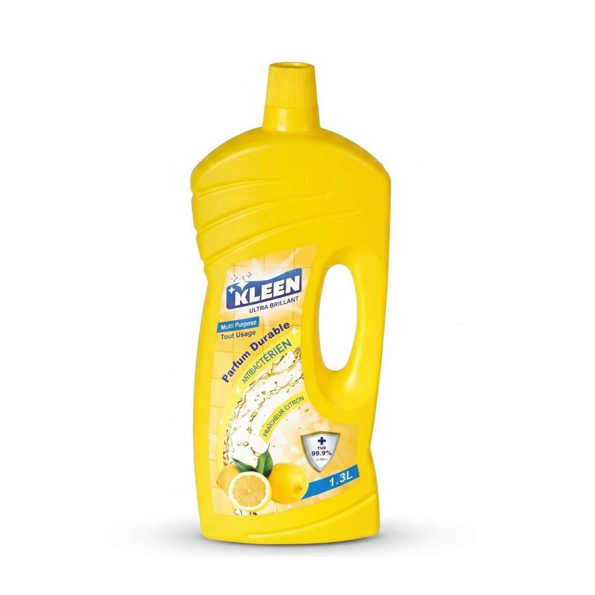 KLEEN Tout Usage Fraicheur Citron Antibacterien 1.3L Ct/12
