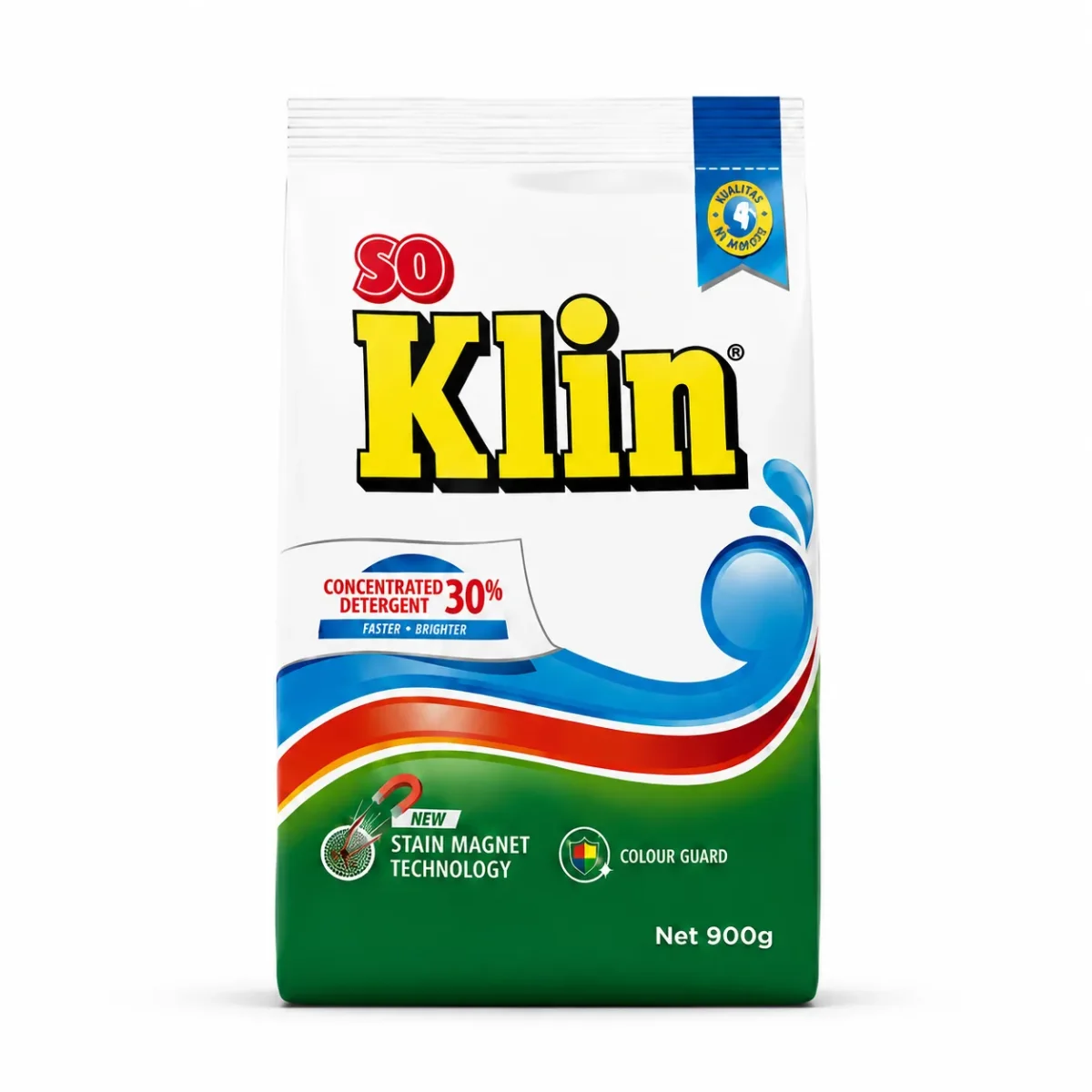 Détergent en poudre SO KLIN 900 g