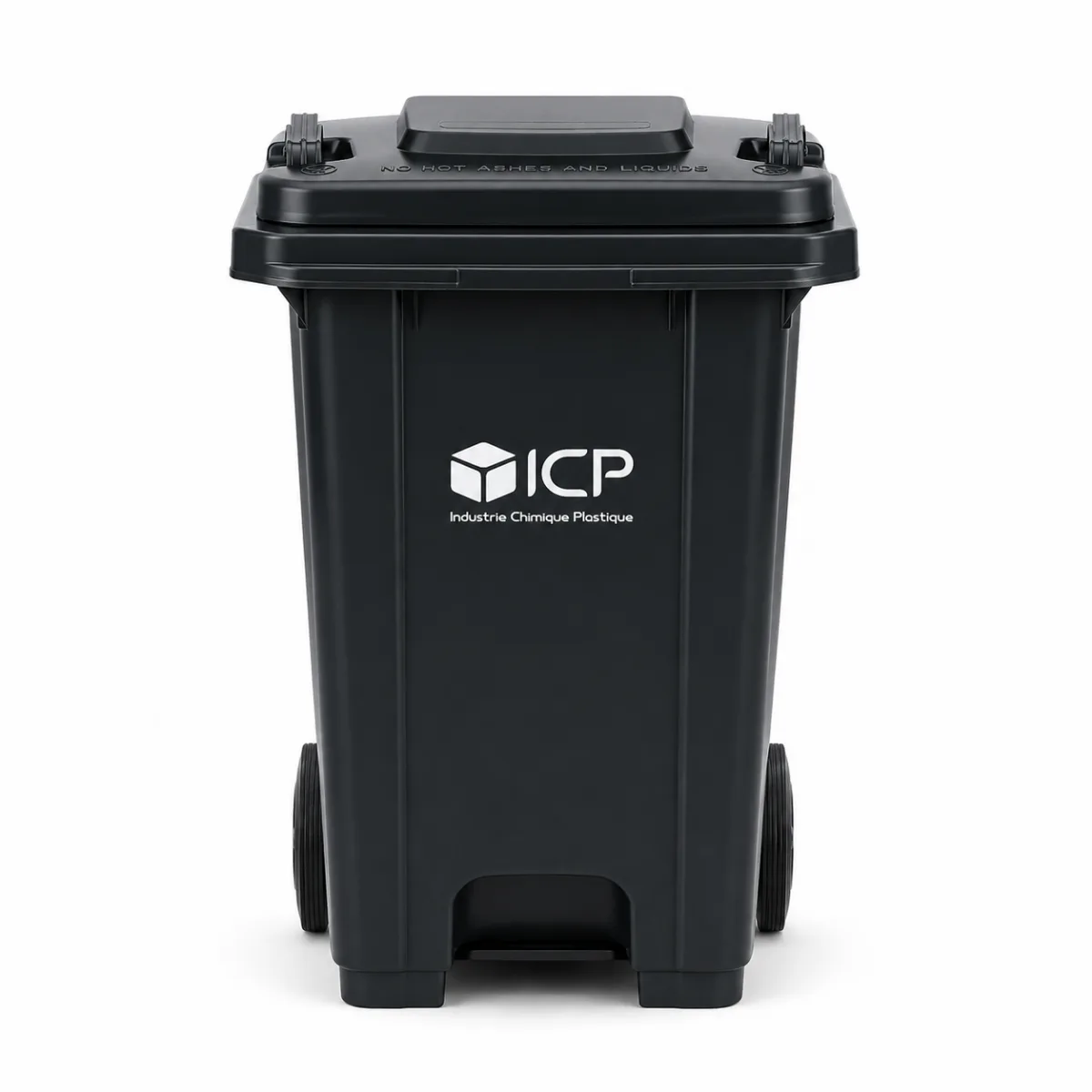 Poubelle PEHD 120L avec pédale