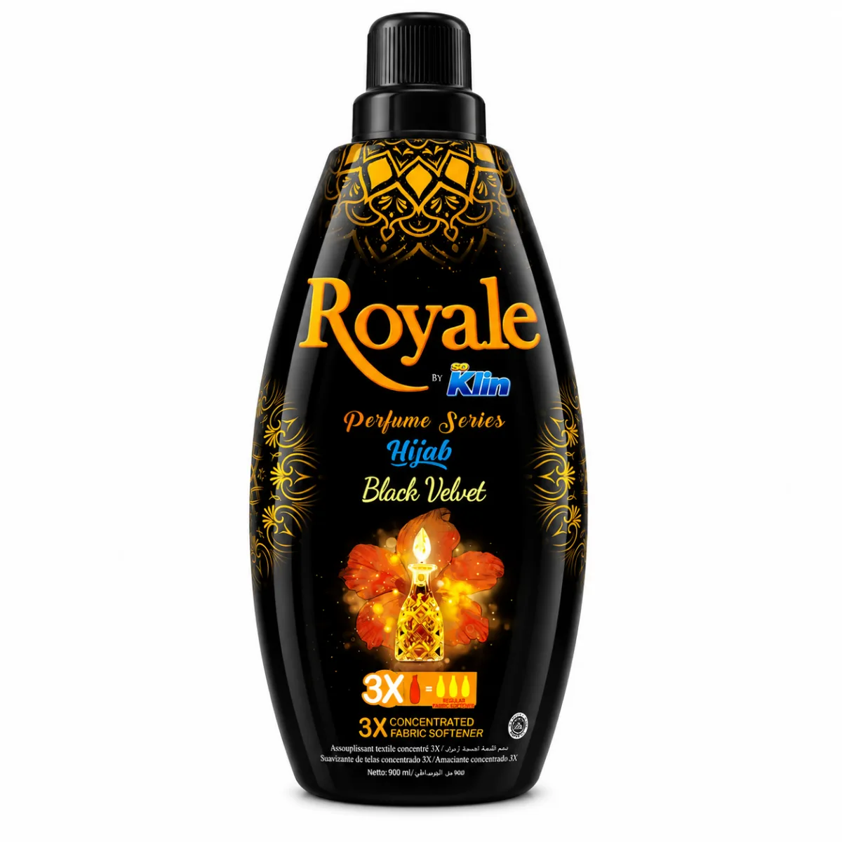 Assouplissant Royale by So Klin – Hijab « Black Velvet » 900 ml