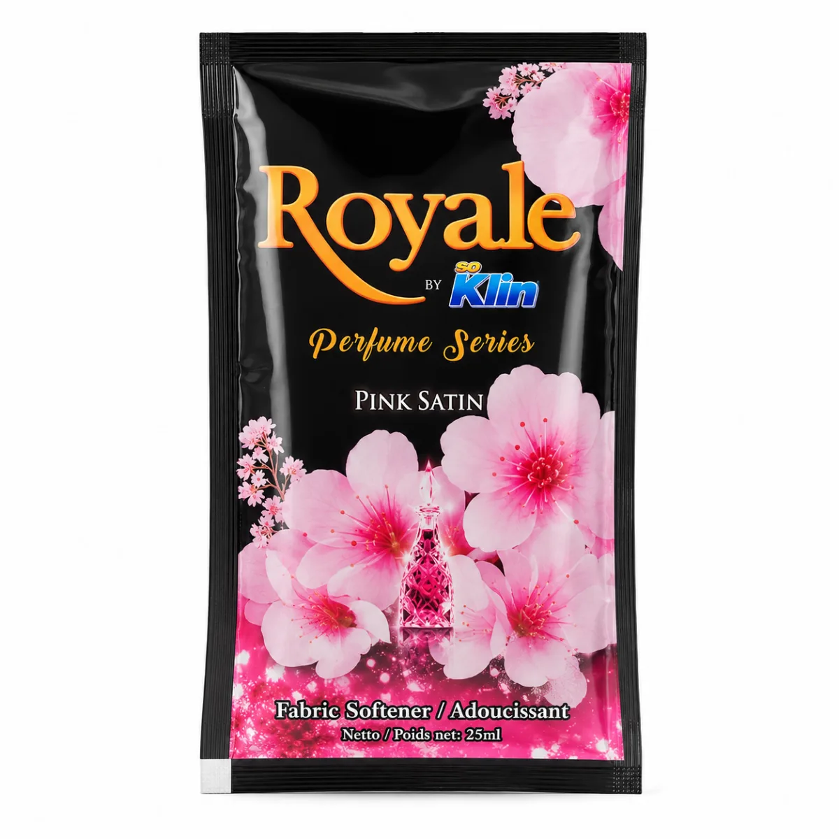 Assouplissant Royale by So Klin – Pink Satin 25 ml (sachet)